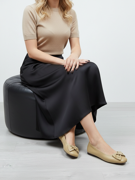 Балетки женские летние натуральная кожа