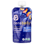 Cerebelly, Органическое детское пюре, черная фасоль, батат с маслом авокадо, 6 пакетиков по 113 г (4 унции)