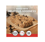 Clif Bar -Протеиновые батончики с  шоколадной крошкой — Сделано из органического овса — 10 г белка — Не содержит ГМО — На растительной основе — Энергетические батончики — 12 штук в упаковке