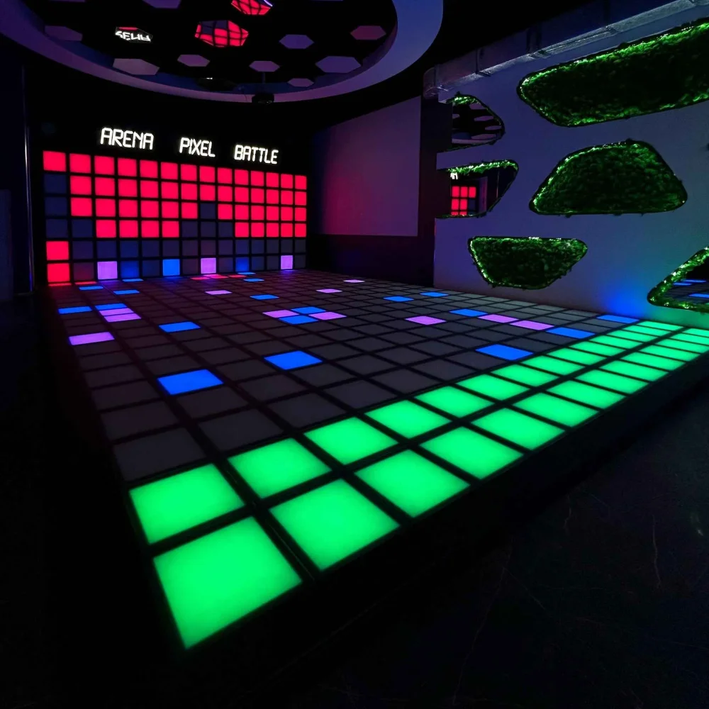 Интерактивный пол «Арена Pixel Battle» 364 шт (33 кв.м)