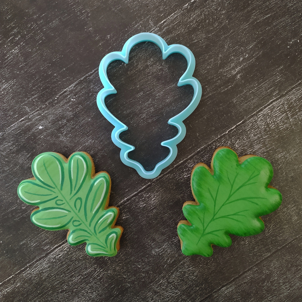 Лист дубовый №4