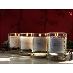 Свеча ароматическая gifting, Корица и яблоко, 40 ч