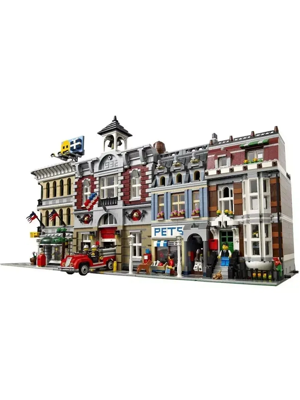 Конструктор Здание Зоомагазин 2128 деталей