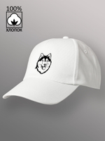 Бейсболка Собака породы лайка