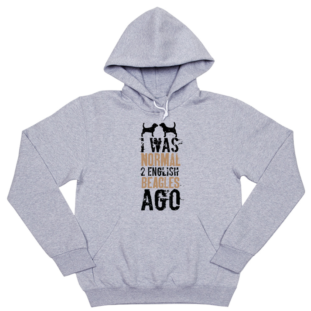 Толстовка "2 Бигля назад"