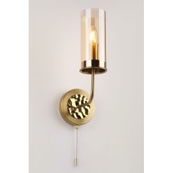 Бра светильник Rivoli Marinela 4140-401 настенный 1 х Е14 60 Вт дизайн с выключателем