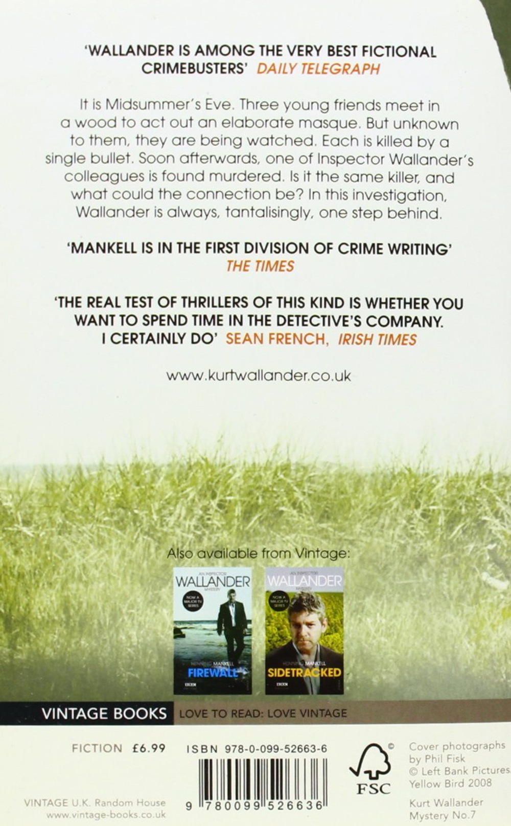 One Step Behind (Wallander TV tie-in)