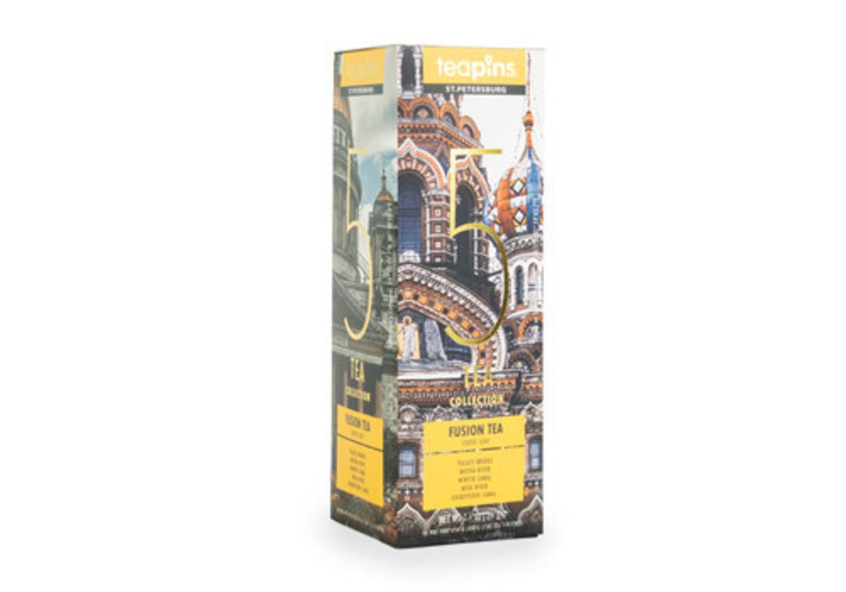 Подарочный смешанный чай "Saint Petersburg Teapins", 50г