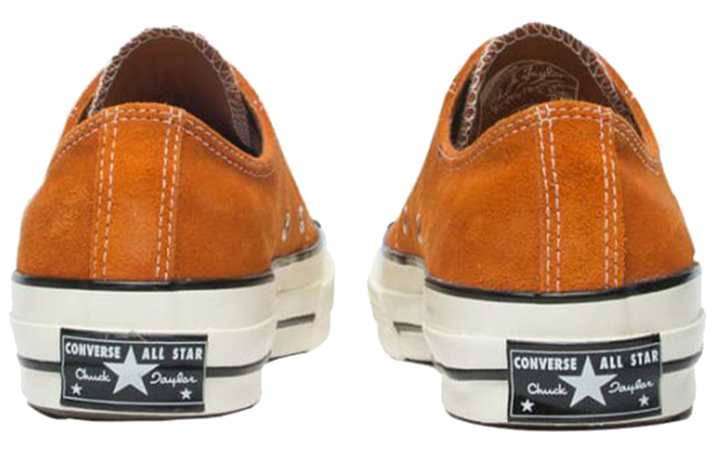 Converse 1970s OrangeBitte Retro Turn Fur Low Top Stylish Canvas Shoes Orange