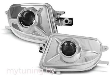 Противотуманные фары chrome для Mercedes R170 W210 W208