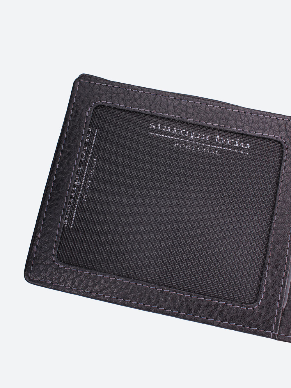 627 R - Портмоне с отделением на молнии и RFID защитой