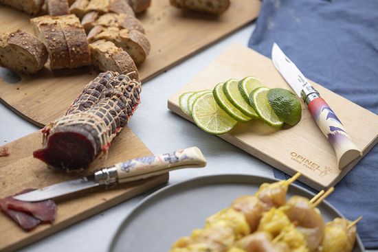 Складной нож Opinel №8, Escapade Elevation , 002445 c клинком из стали Sandvik™ 12С27, рукоять дерево (Бук)