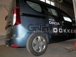 Оцинкованный фаркоп на Renault Dokker 2017-2019, Dacia Dokker 2012-2021, Renault Express 2020- (без электрики), Galia D045C