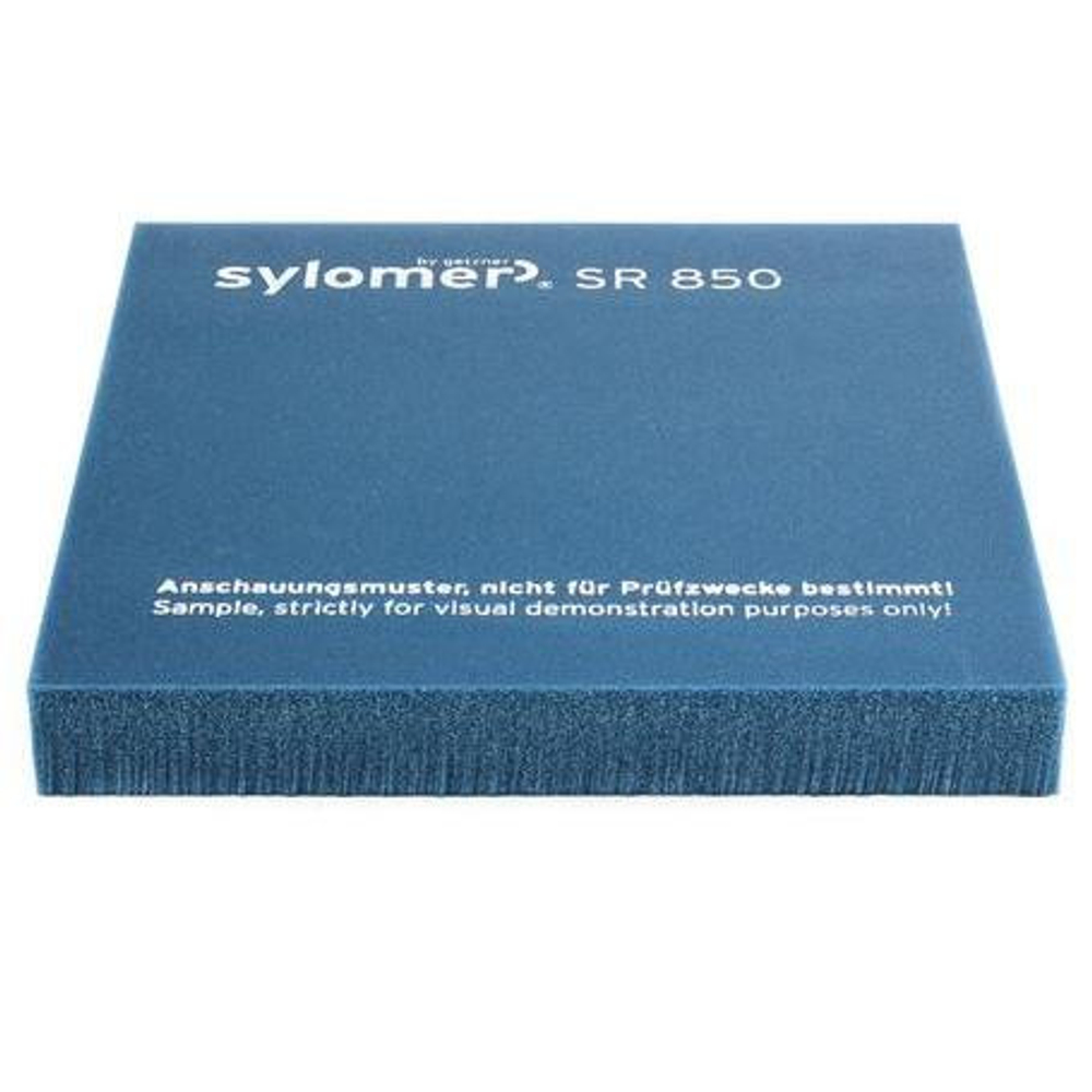 Виброизолирующий эластомер Sylomer SR 850 бирюзовый 1200х1500х12,5 мм