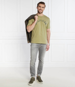 Футболка HILFIGER ARCHED Tommy Hilfiger - хаки(MW0MW34432)