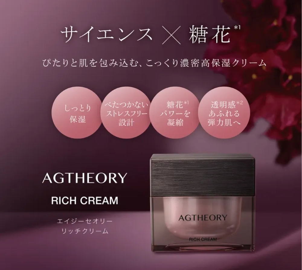 Высокоувлажняющий антивозрастной крем AXXZIA AGTHEORY Rich Cream,30 гр