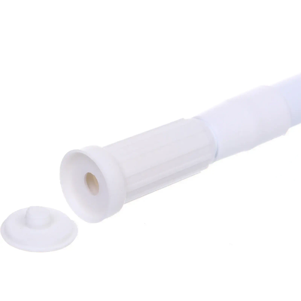 Карниз для ванной 110-200 см белый