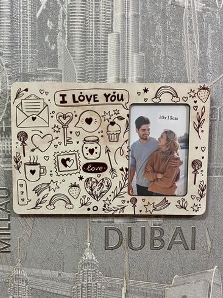 Фоторамка "I Love you"