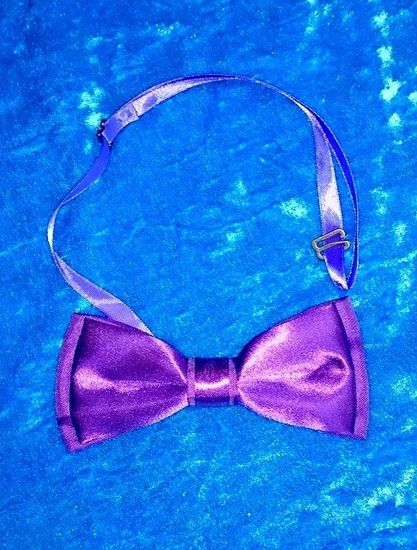 Галстук бабочка классика, лайм глянец