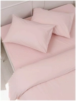 YERRNA КБП Розовый Под 150*200/нав 50*70 Перкаль