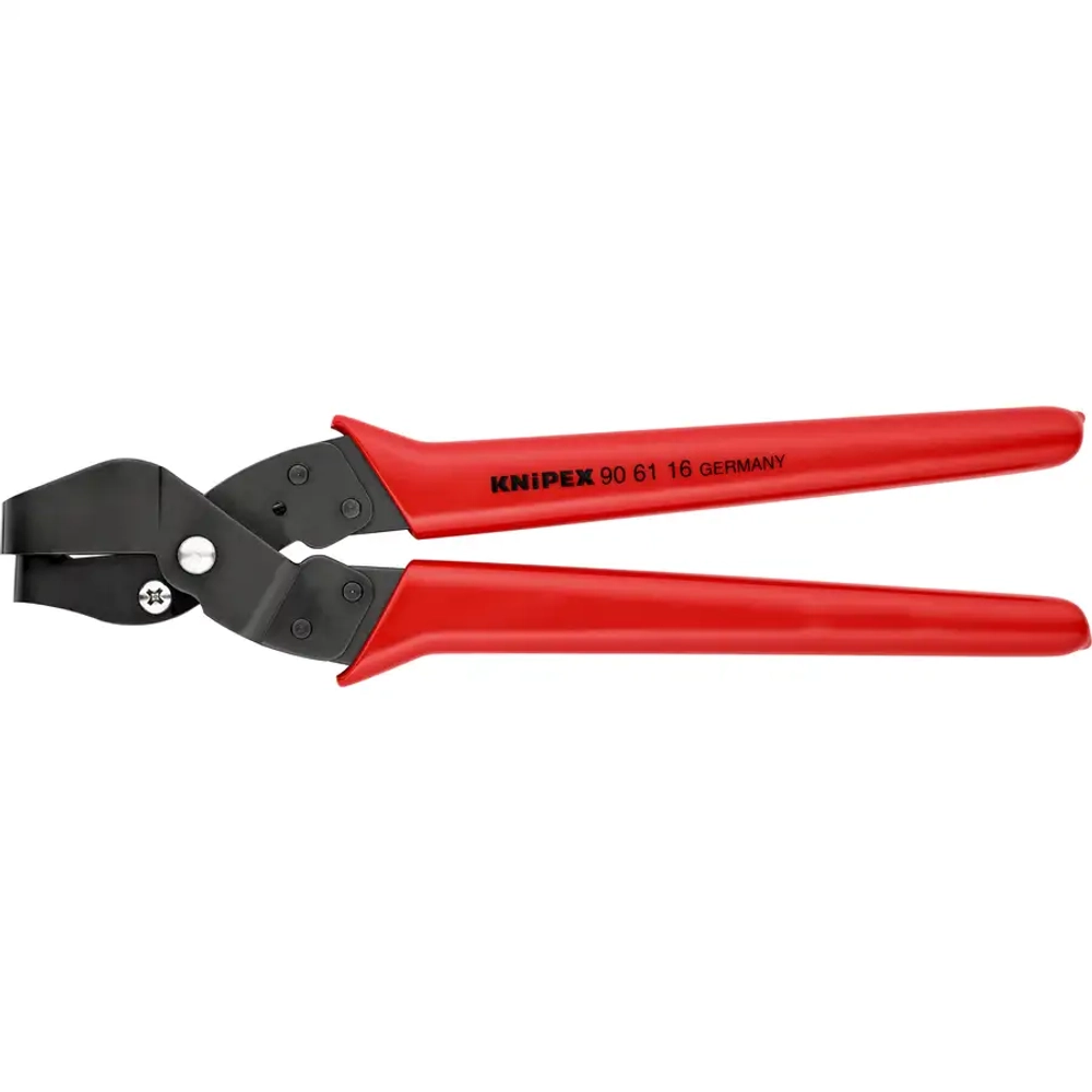 Клещи высечные для пластмассовых коробов чернёные 250 мм Knipex 90 61 16