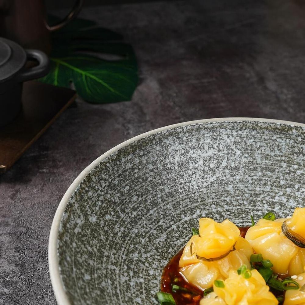 Салатник 850 мл d 23,6 см h5,8 см глазурь Glossy Stone Untouched Taiga P.L. Proff Cuisine [1]