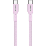 CANYON cable OnWire 60CL C-C 60W COLOR Braided 1m Pink