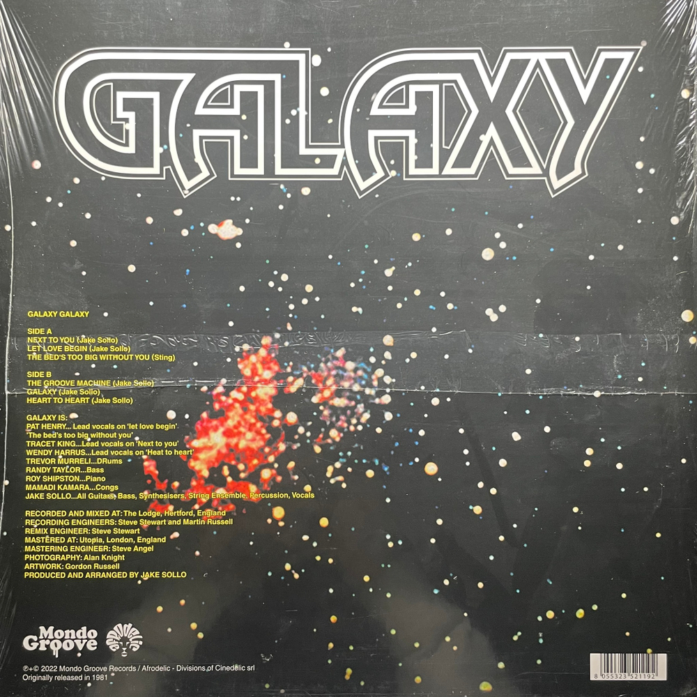 Galaxy ‎– Galaxy (Европа 2022г.)