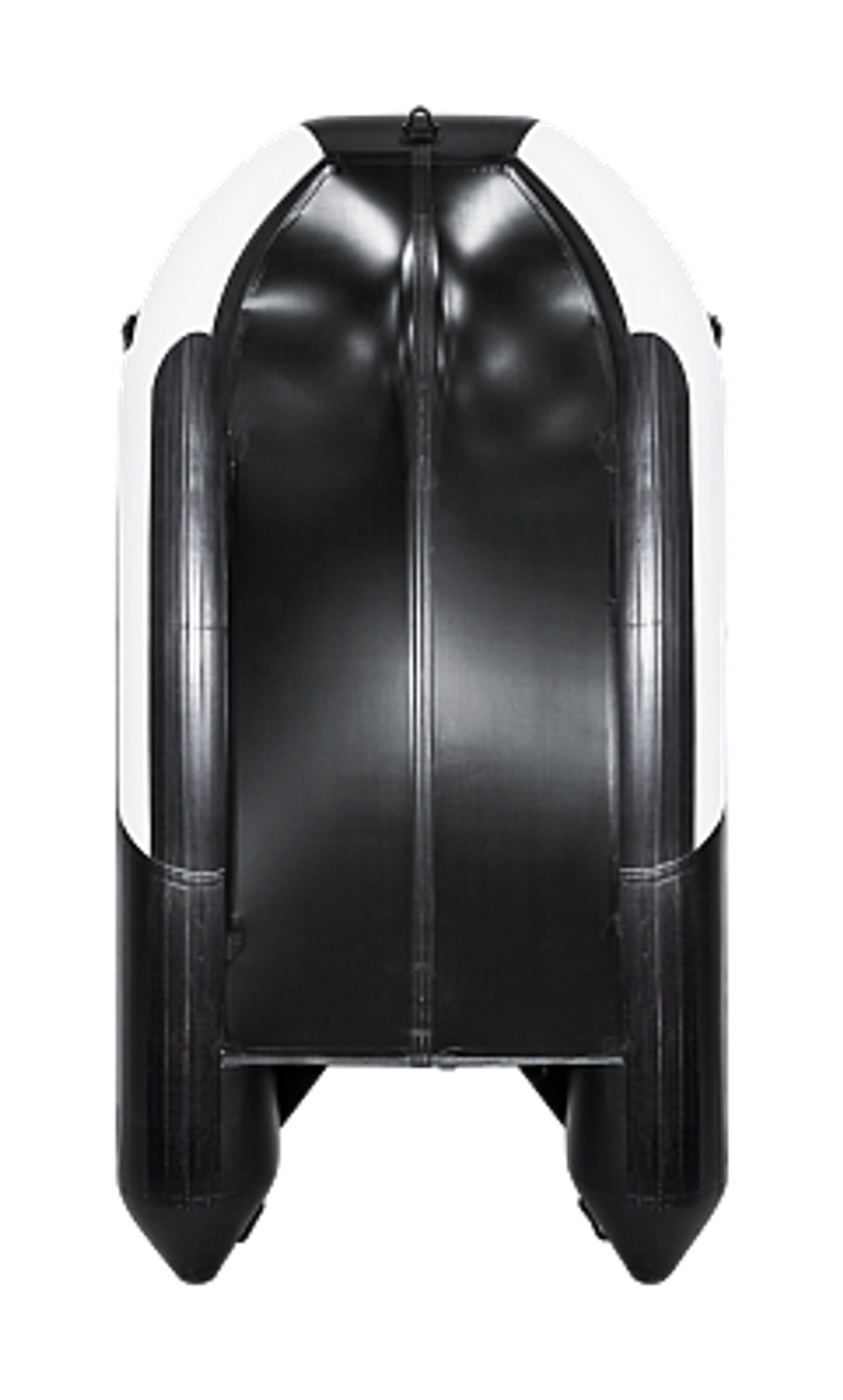 Лодка ПВХ Ривьера Максима 3800 СК "Комби светло-серый/черный