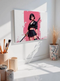 Картина на стену 40 X 50 Аниме девушка