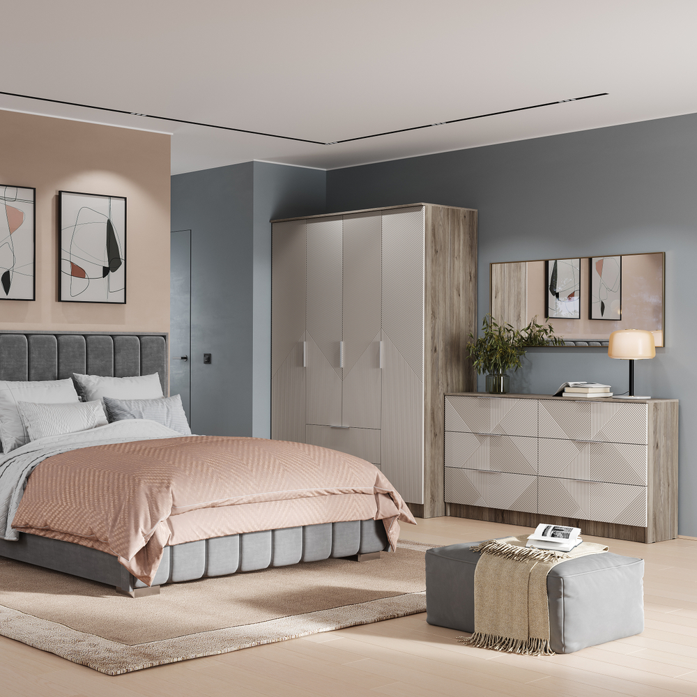 Шкаф 4-х створчатый Эмилия ШК-11