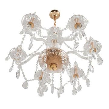 8376/6 CLASSI LN26 088 золото/прозрачный, металл/хрусталь Люстра подвесная E14 6*40W 220V ALISSA