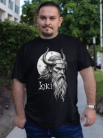 Футболка Викинг боги Локи
