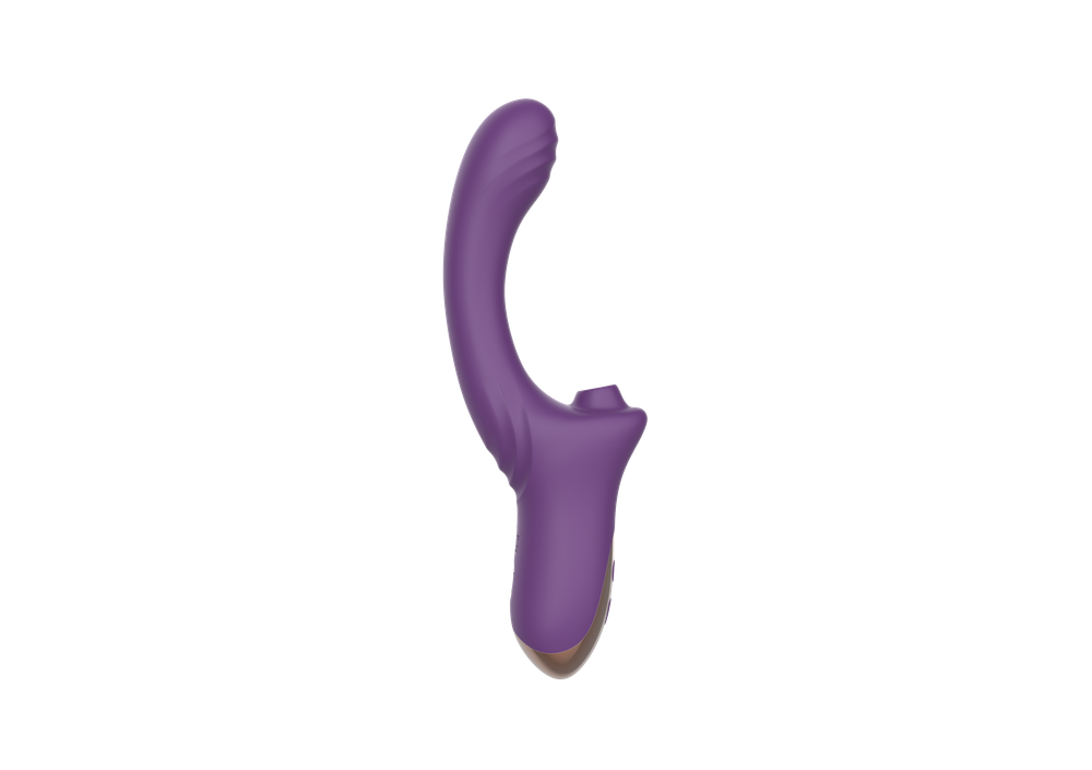 Вагинально-клиторальный вибратор Secwell SW3044-purple