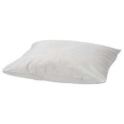 IKEA TÅGVECKLARE  (ИКЕА ТÅГВЕСКЛАРЕ)  -  Наволочка, белый/темно-серый, 50x60 см