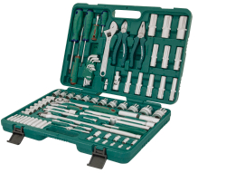 S04H52483S Набор инструмента универсальный 1/4", 1/2"DR, 83 предмета