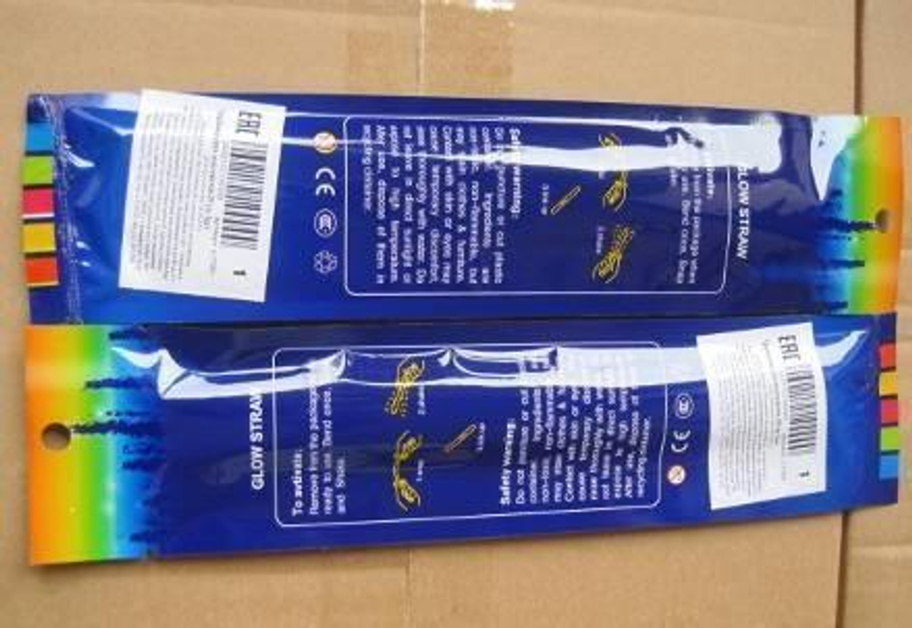 Трубочка для коктейлей 21см 3шт