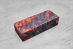 Кап клёна стабилизированный трехцветный Т39