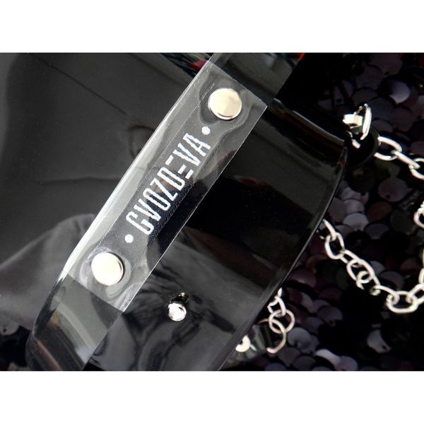 Сумка Цилиндр Черный - фото 4