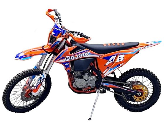 Мотоцикл кроссовый эндуро BIZON Falcon A8 PRO 300 21/18