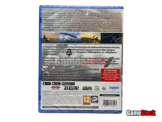 PS5 Warplanes: WWI Sky Aces + WW2 Dogfight (Новый, Русские субтитры)