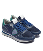 Кожаные кроссовки trpx Philippe Model - темно-синий (TZLU)