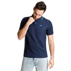 Мужское теннисное поло Australian Open AO Player Polo Men - Dark Blue, Blue