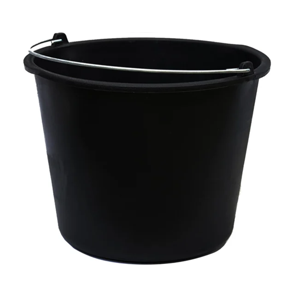 Ведро строительное круглое, пластмассовое, 16л, (шт.)