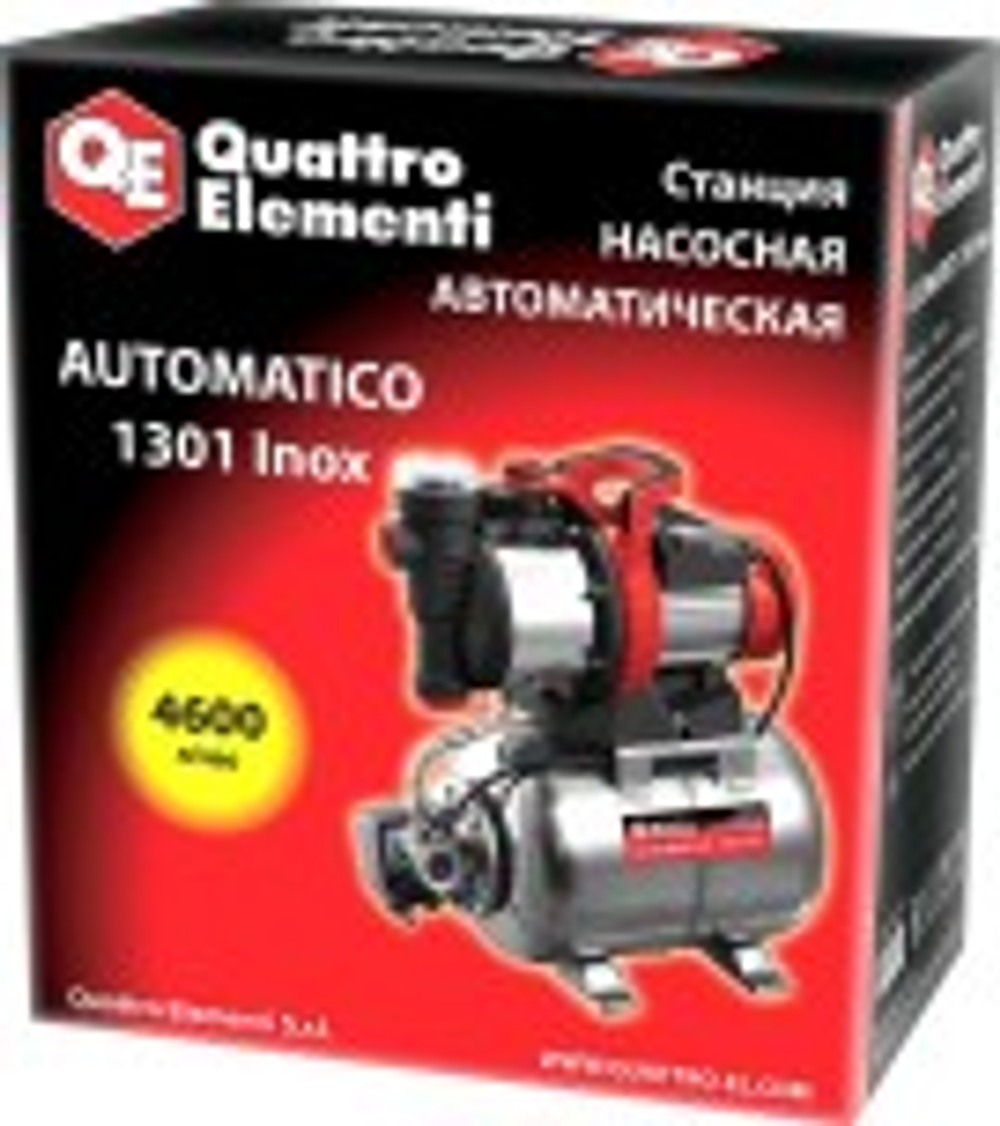 Установка для водоснабжения QUATTRO ELEMENTI AUTOMATICO 1301FL INOX 910-249