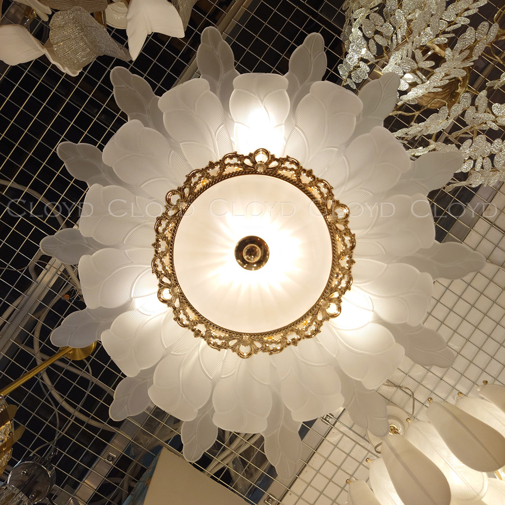 Люстра Cloyd MOSAMBIC C12 / Ø67 см - золото (арт.11209)