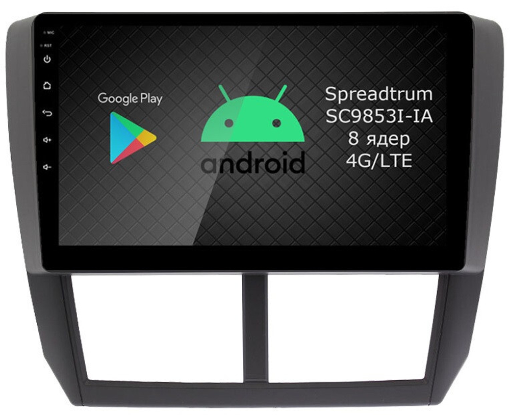 Магнитола для Subaru Forester 3 (SH) 2008-2013, Impreza GH, GE - Roximo RI-3403 Android 12, ТОП процессор, 8/128Гб, SIM-слот