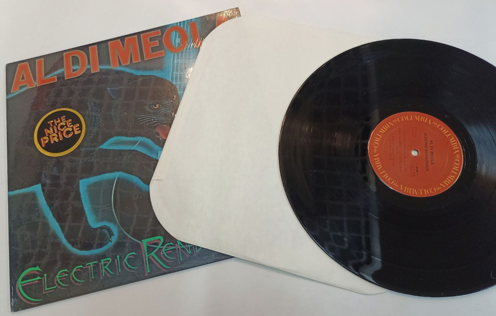 Винтажная виниловая пластинка LP Al Di Meola Electric Rendezvous (USA 1982)