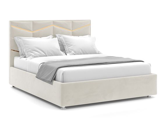 Кровать Line Gold 180 с подъемным механизмом - Velutto 01
