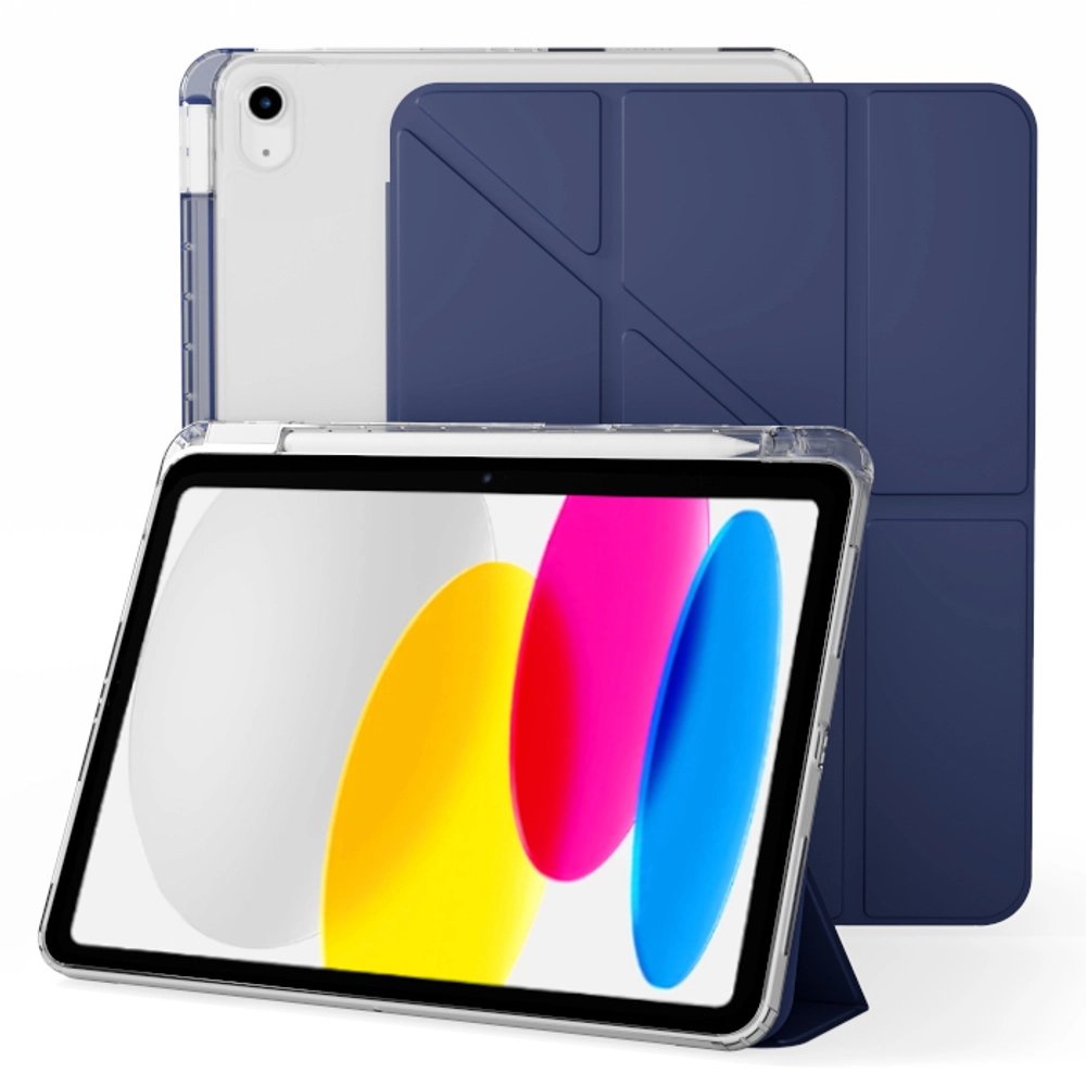 Чехол книжка Gurdini Origami для iPad Air 10.9”/Air 11"/ Pro 11" (Темно-синий)